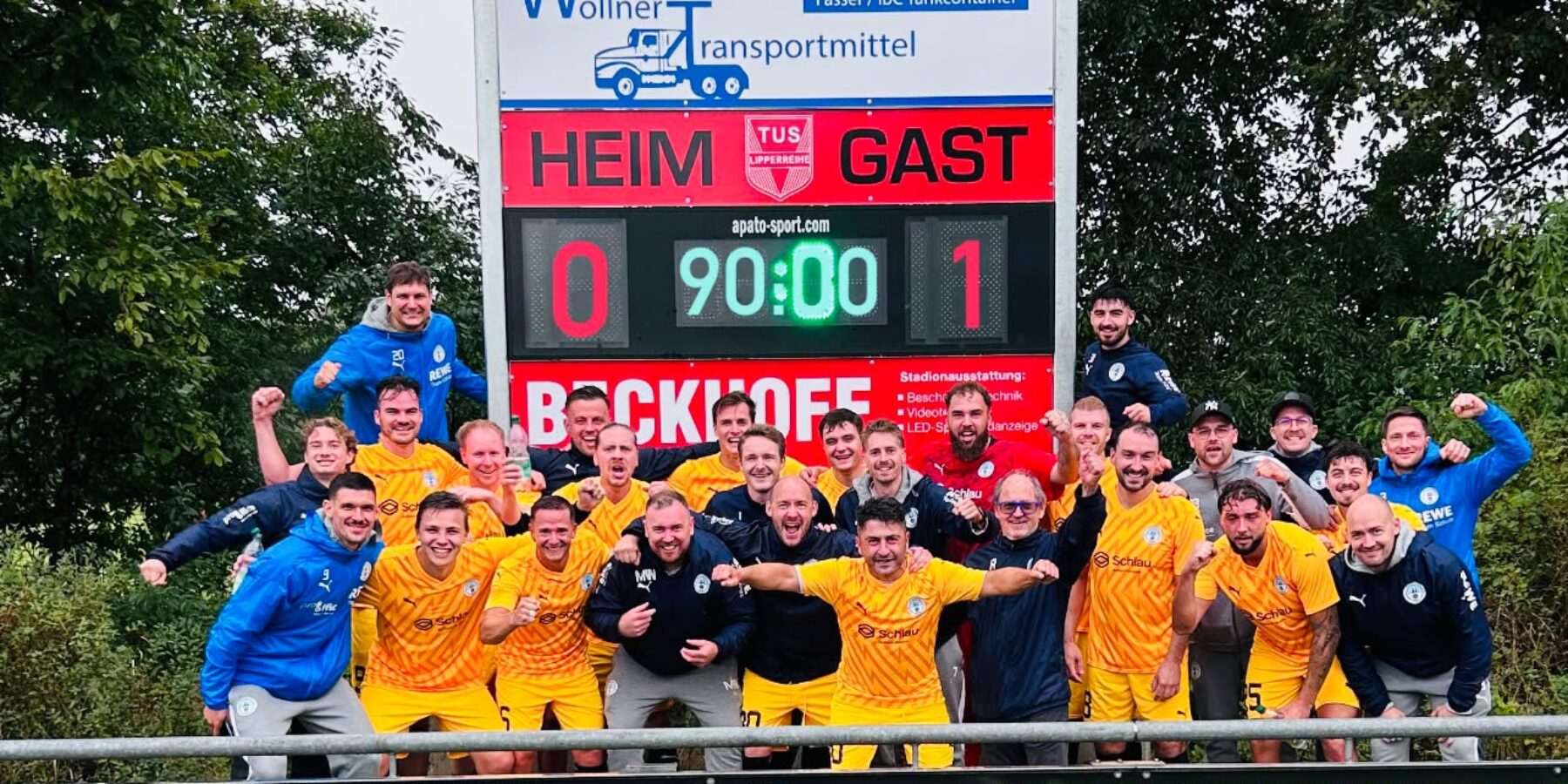 Dominanter Auswärtssieg in Lippereihe!